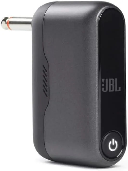 JBL Wireless 2 Microphone System, High Vocal Quality, Rechargeable UHF Dual Channel Wireless Receiver, 6H of Playtime, Plug and Play, Replaceable AA Batteries - Black, JBLWIRELESSMIC, Bluetooth