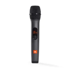 JBL Wireless 2 Microphone System, High Vocal Quality, Rechargeable UHF Dual Channel Wireless Receiver, 6H of Playtime, Plug and Play, Replaceable AA Batteries - Black, JBLWIRELESSMIC, Bluetooth