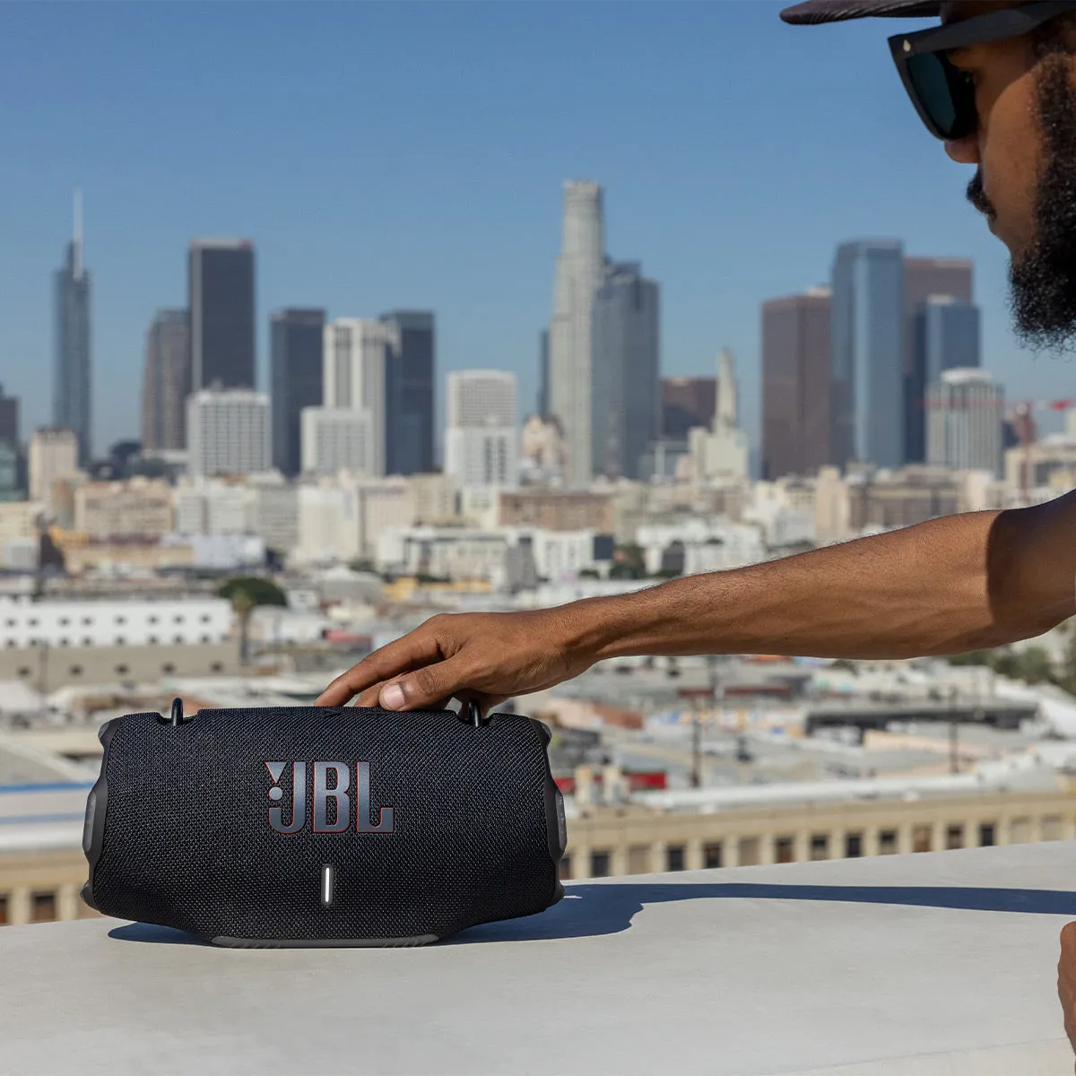 JBL Xtreme 4 Bluetooth Speaker with gSport Silicone Sleeve (Black)
