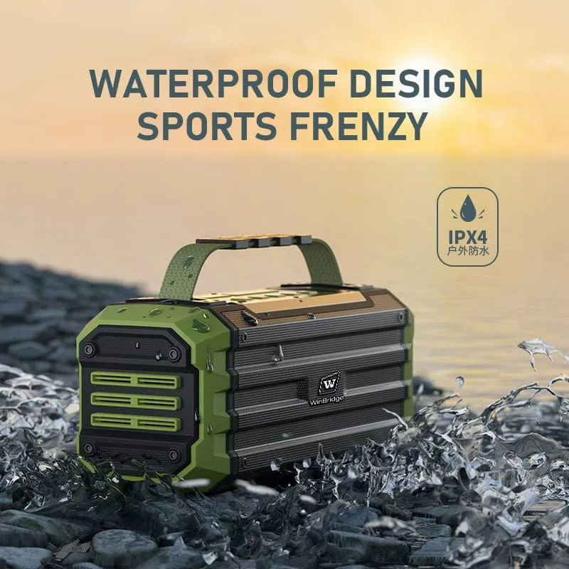 K30 Portable speaker with Wireless microphone for camping and outdoor activity