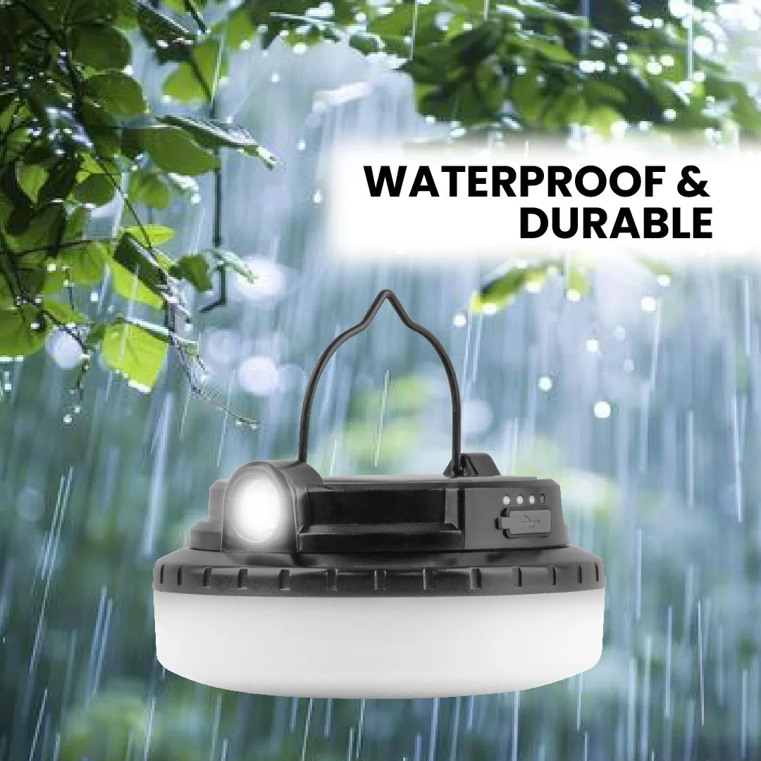 Kleva LeadLights Solar Rechargeable String Lights and Lantern with 9 Modes