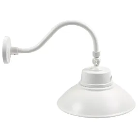 LED Gooseneck; 30W/40W/50W; CCT Selectable 3K/4K/5K; White; 120-277V; With Photocell