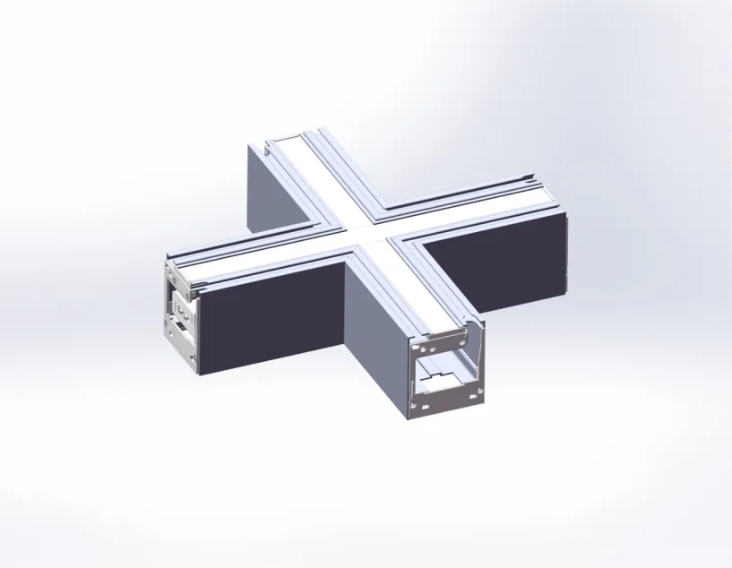 Linear Pendant Architectural Lighting System (End to End Linking, Corner, Cross, and T Connecting Options) 3CCT SWITCHABLE (3000K/4000K/5000K) Dimmable
