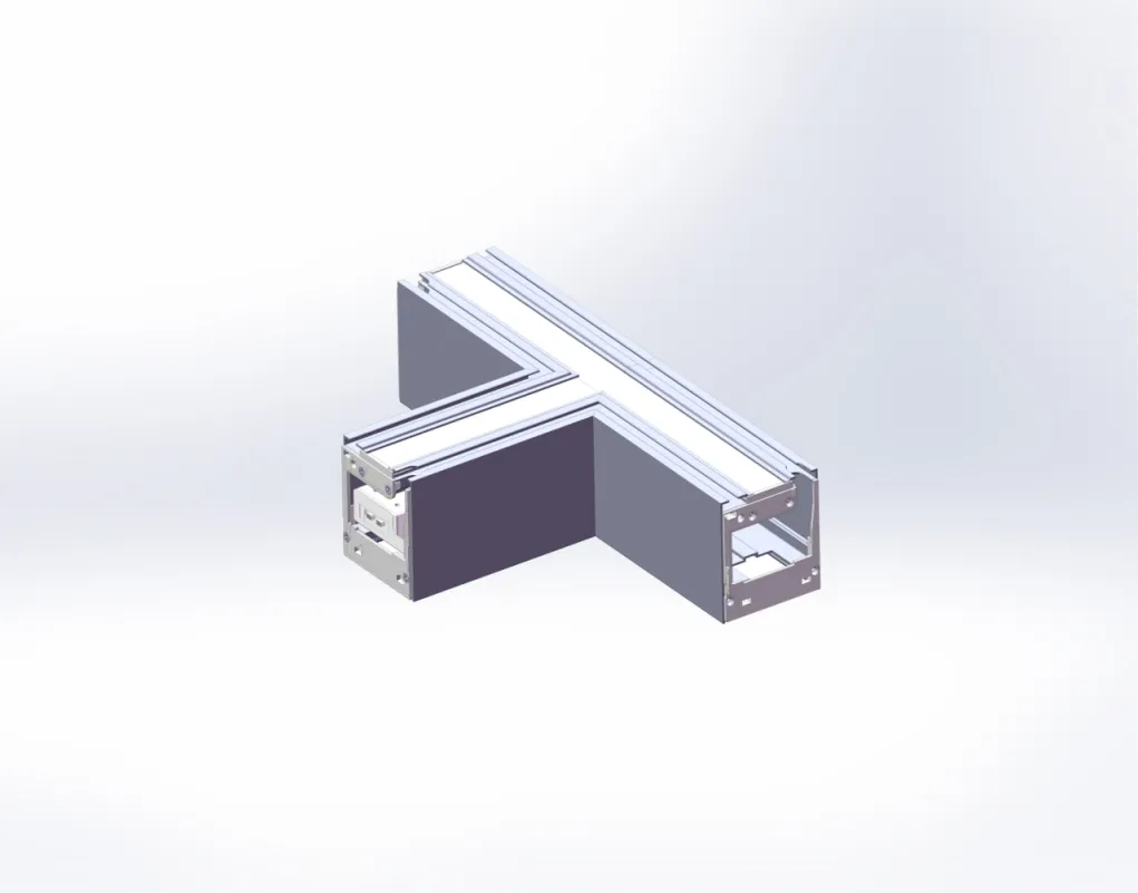 Linear Pendant Architectural Lighting System (End to End Linking, Corner, Cross, and T Connecting Options) 3CCT SWITCHABLE (3000K/4000K/5000K) Dimmable