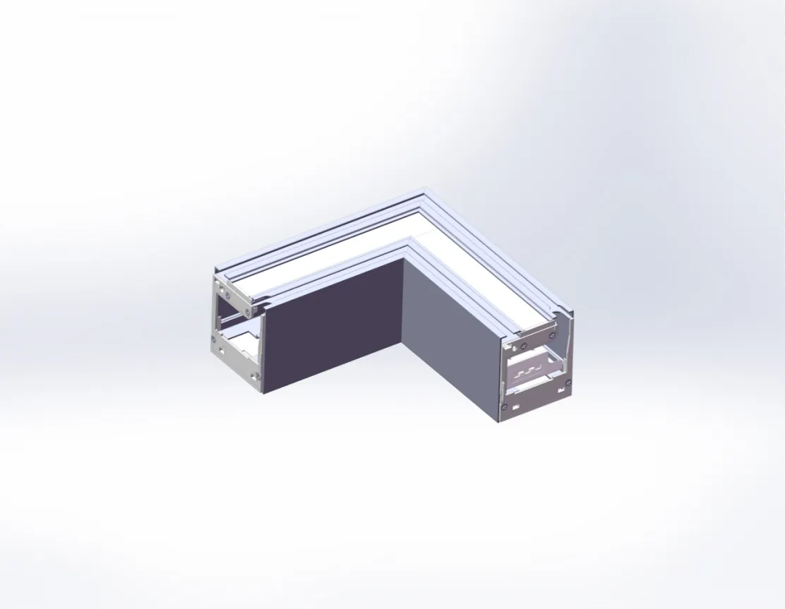 Linear Pendant Architectural Lighting System (End to End Linking, Corner, Cross, and T Connecting Options) 3CCT SWITCHABLE (3000K/4000K/5000K) Dimmable