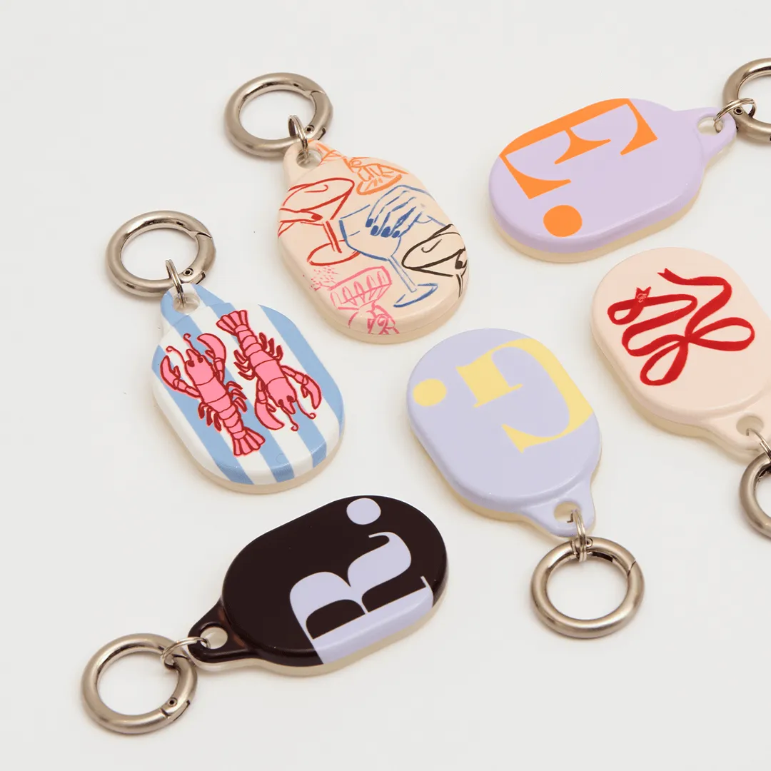 Lobster For Life AirTag Case