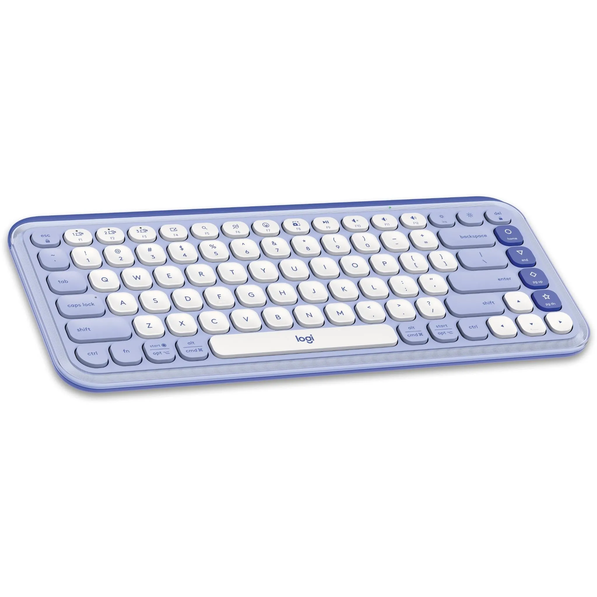 Logitech POP Icon Keys Wireless Keyboard (Lilac)