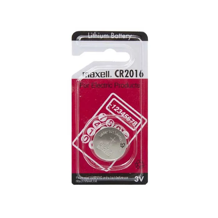 Maxell CR2016 Coin Cell Battery