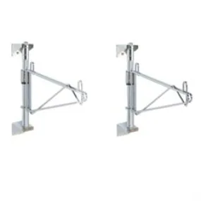 Metro SW21C Wall Mount End Unit Kit, Supports One 14" Shelf Level