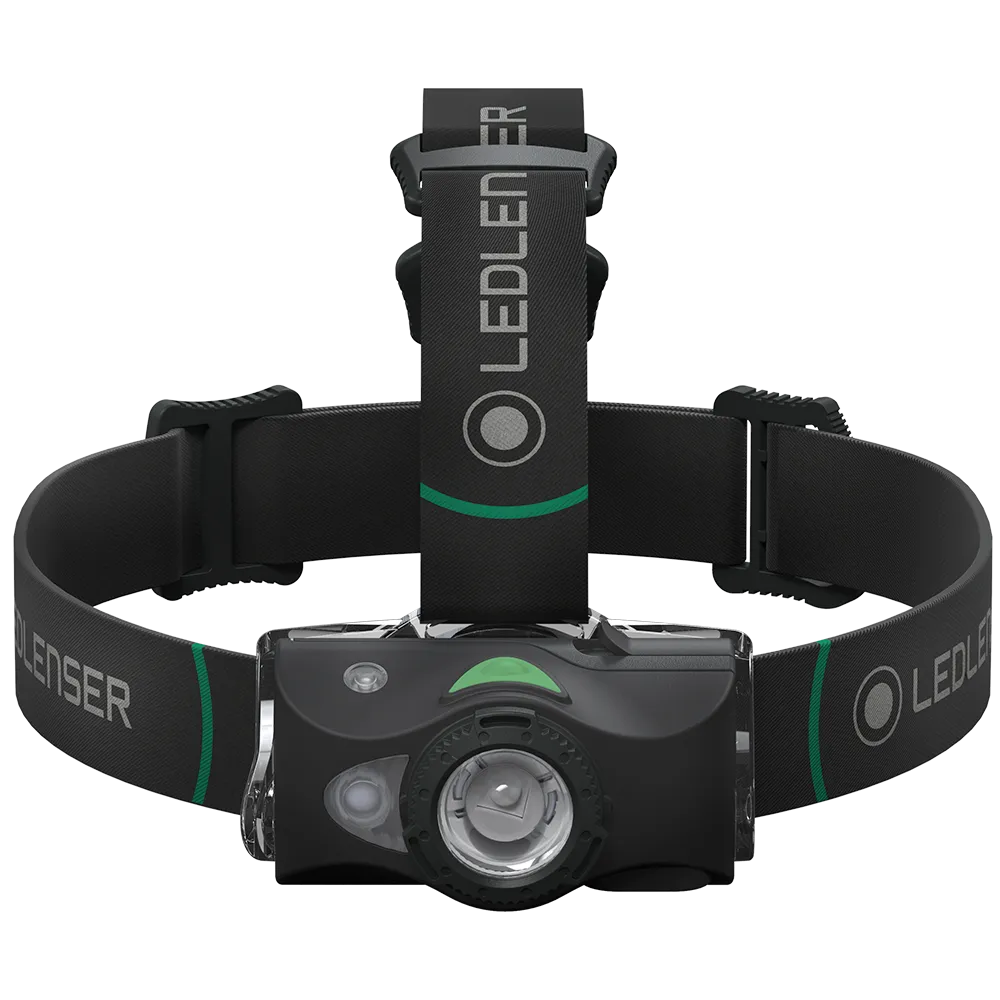 MH8 Black Rechargeable Headlamp