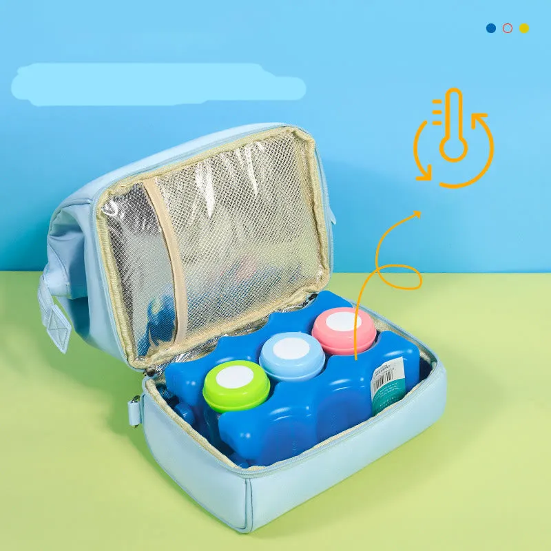 Mommy Bag For Women Portable Keep Fresh Multifunctional Lunch Bag