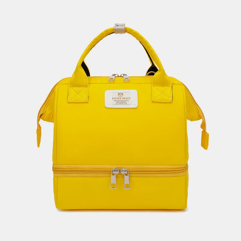 Mommy Bag For Women Portable Keep Fresh Multifunctional Lunch Bag