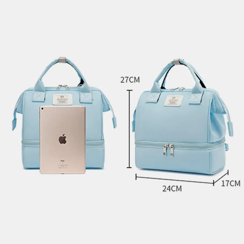 Mommy Bag For Women Portable Keep Fresh Multifunctional Lunch Bag