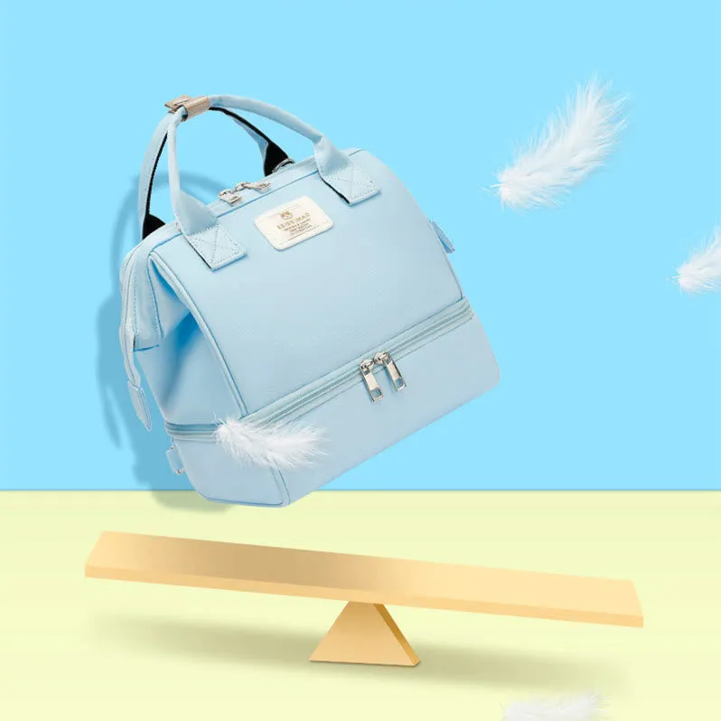 Mommy Bag For Women Portable Keep Fresh Multifunctional Lunch Bag