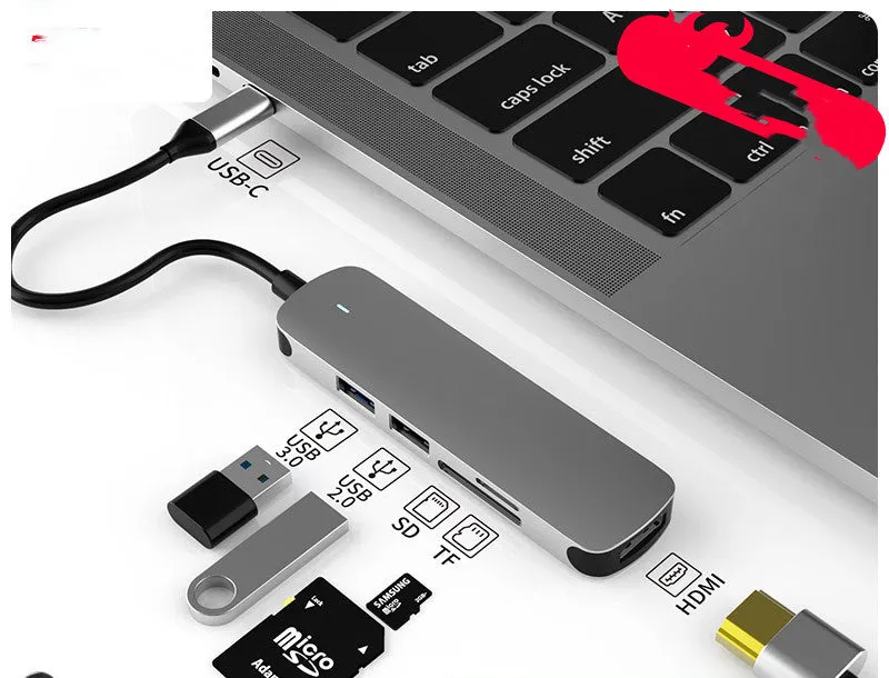 Multi-interface Wireless/Wireline Charging Hub|HDMI Docking Station|Notebook Converter