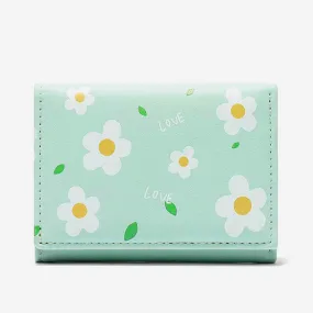 Multifunctional Flower Printing Wallet
