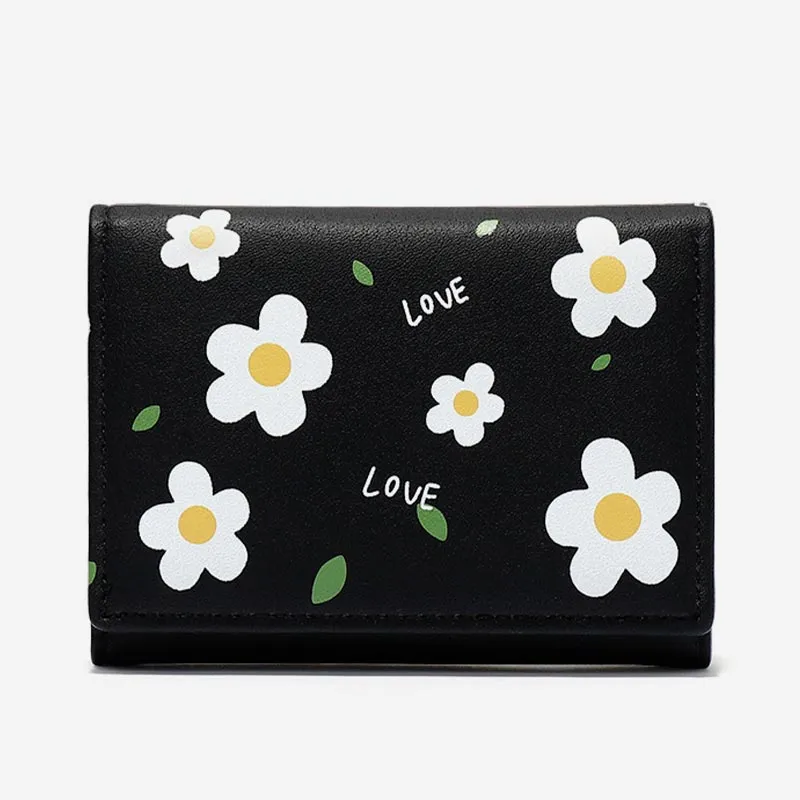 Multifunctional Flower Printing Wallet