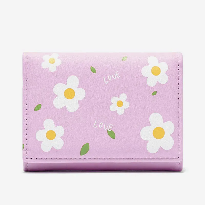 Multifunctional Flower Printing Wallet