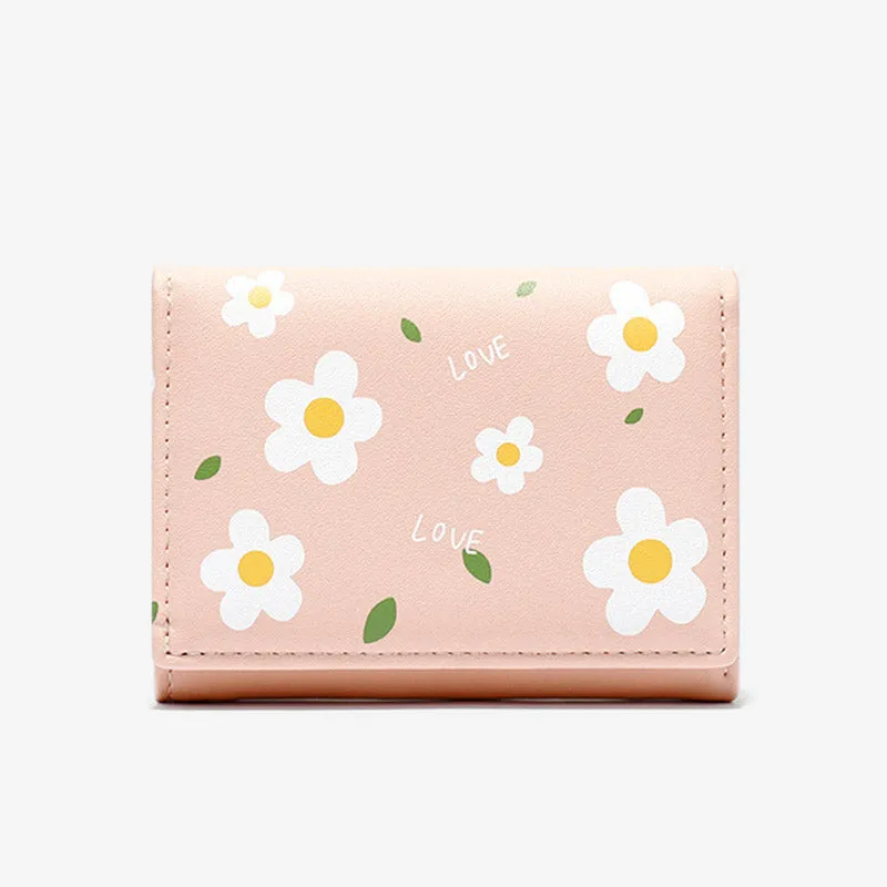 Multifunctional Flower Printing Wallet