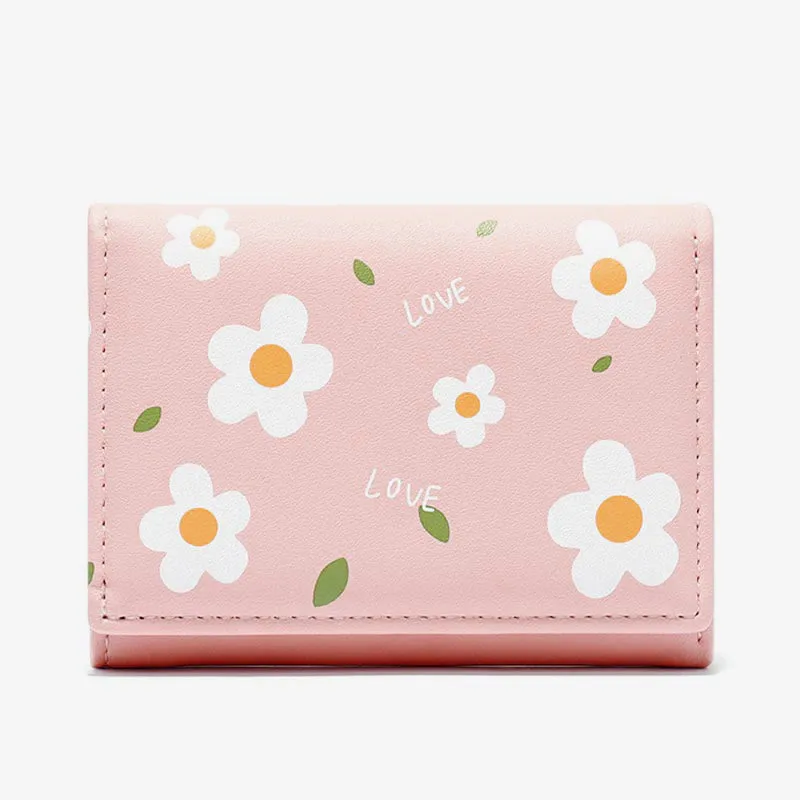 Multifunctional Flower Printing Wallet