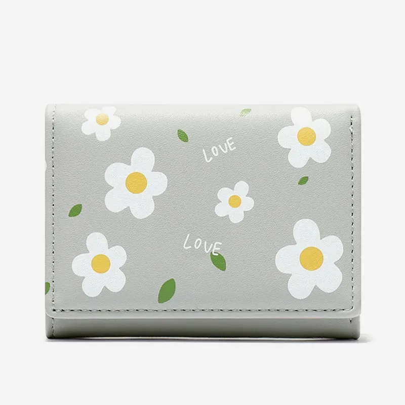 Multifunctional Flower Printing Wallet