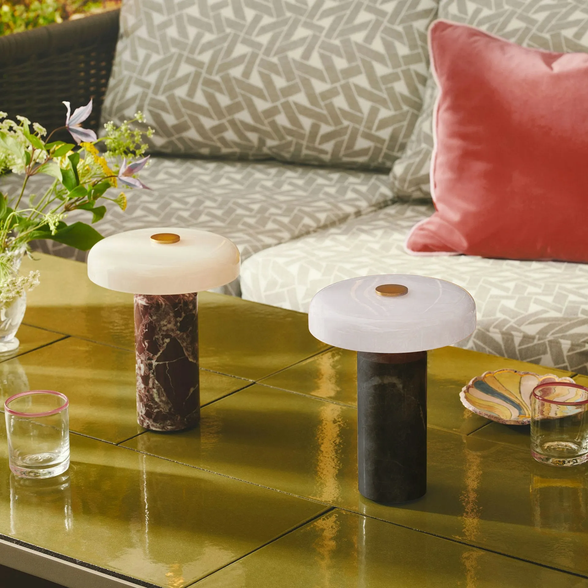 Nico Marble Table Lamp