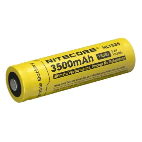 NITECORE NL1835 3500mAh Protected Li-ion 18650 Rechargeable Battery