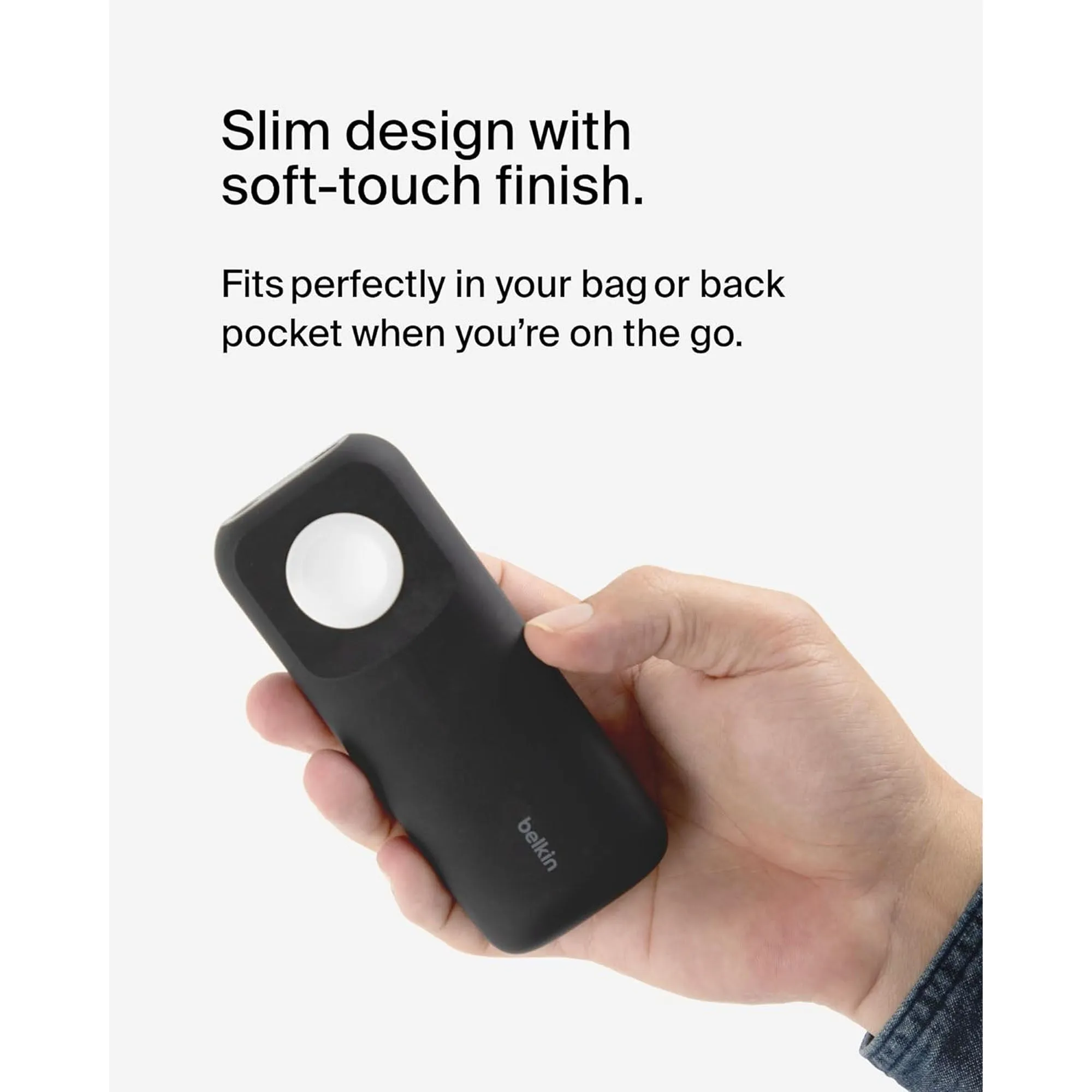 [ONLINE EXCLUSIVE] BELKIN BoostCharge Pro Fast Wireless Charger for Apple Watch 7.5W   Power Bank 10,000mAH PD 20W
