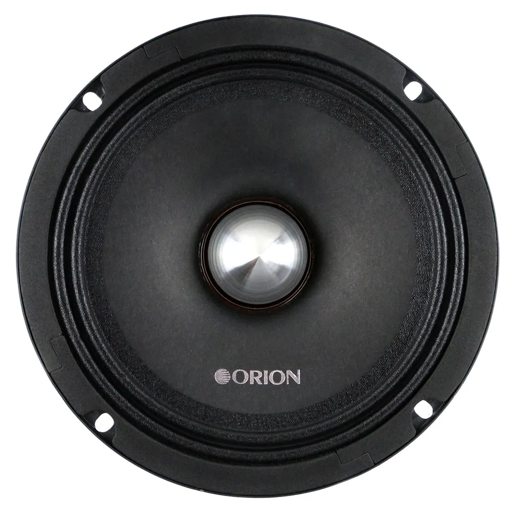 Orion 6.5" Midrange Speaker Pair Slim Car Audio 1200W Max 300W Rms XSM655SL