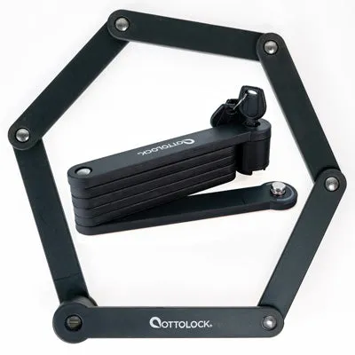 Ottolock,E-Bike Folding Lock Black Sidekick E-Bike Folding Lock  Locks
