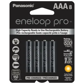 Panasonic eneloop pro AAA 8 Pack