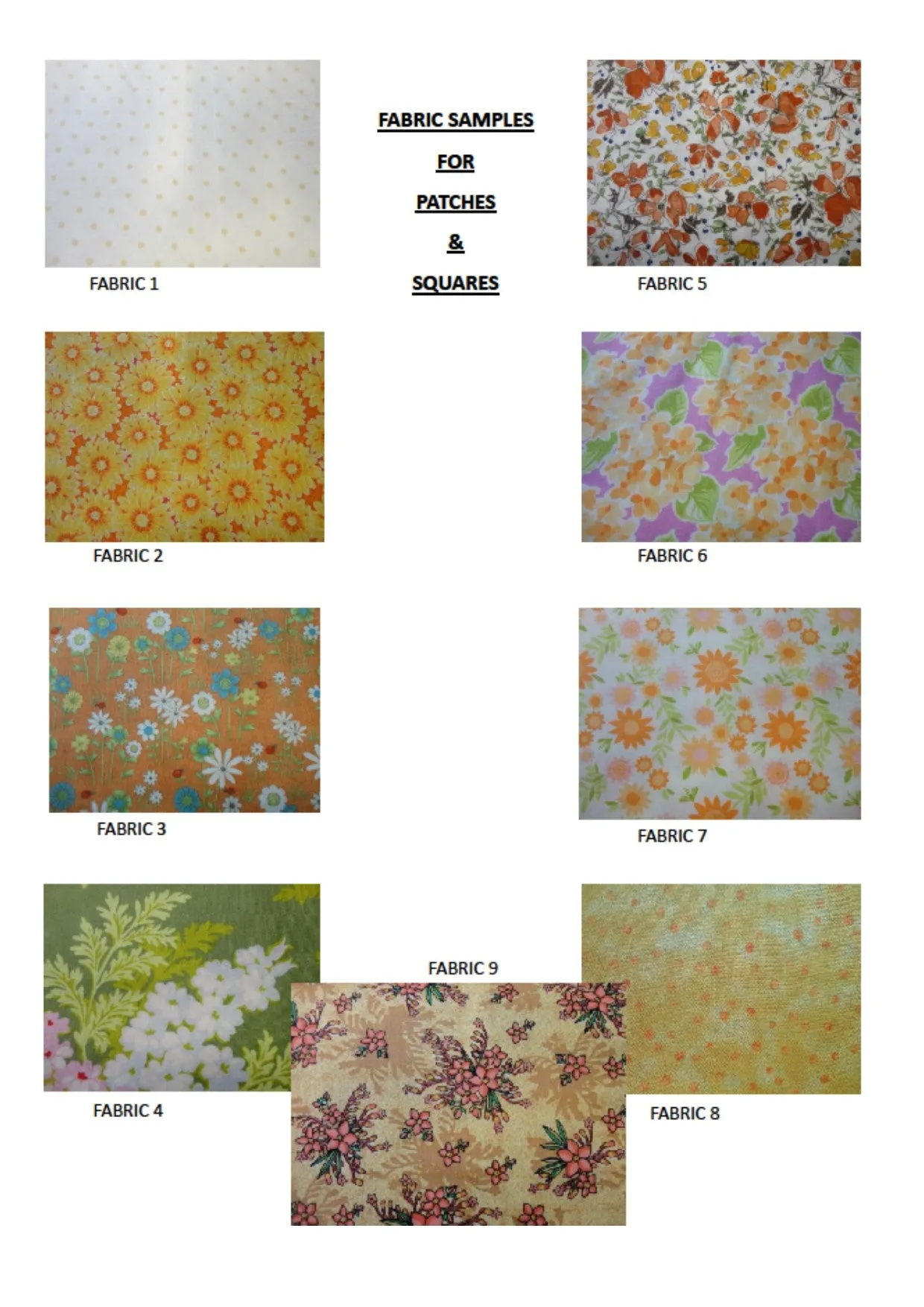 Patches & Squares Quilt Pattern & Kit