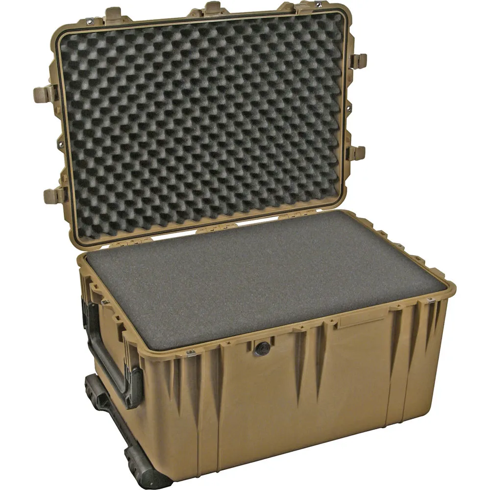 Pelican 1660 Case with Foam (Desert Tan)