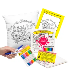 Pillow Colouring Creative Kits