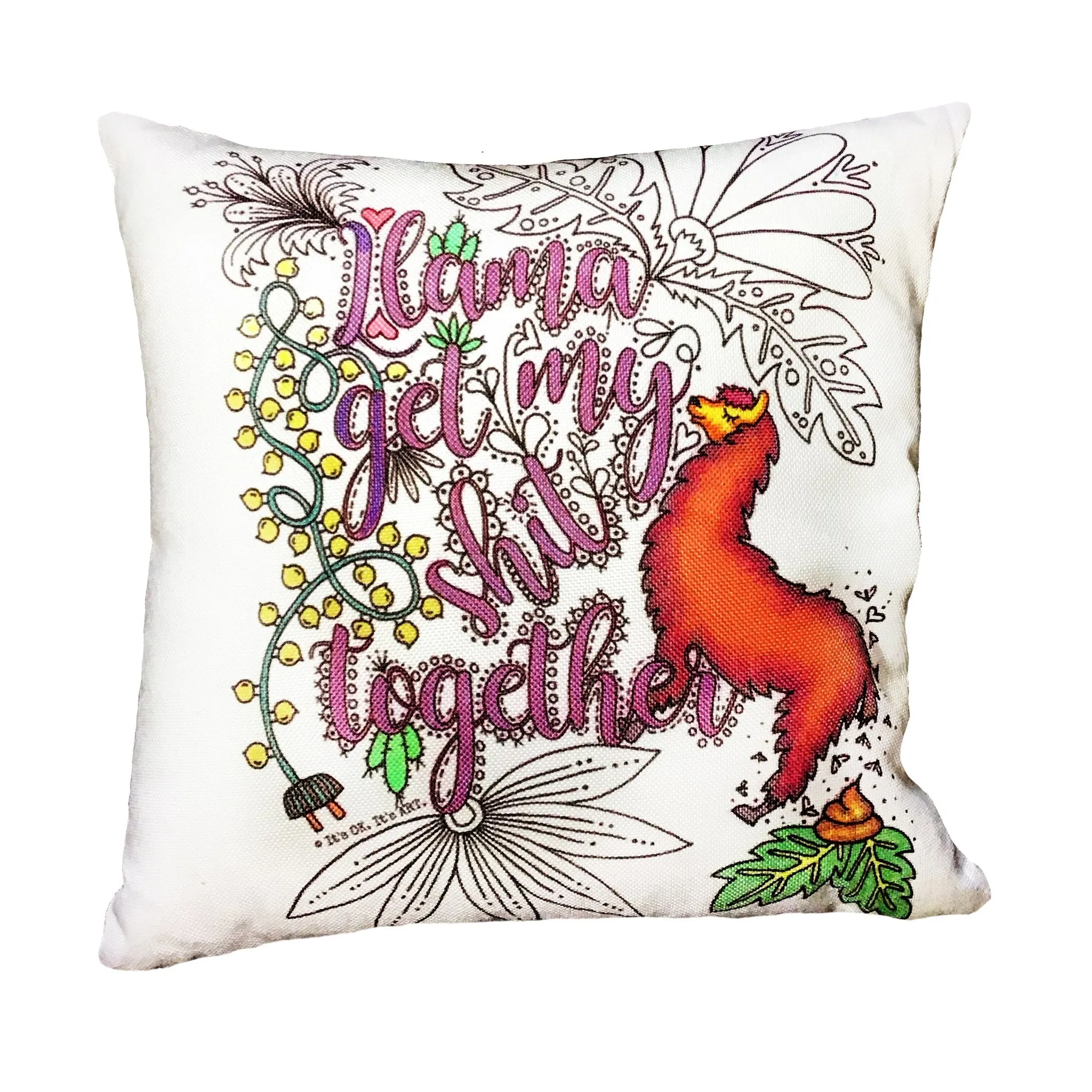 Pillow Colouring Creative Kits