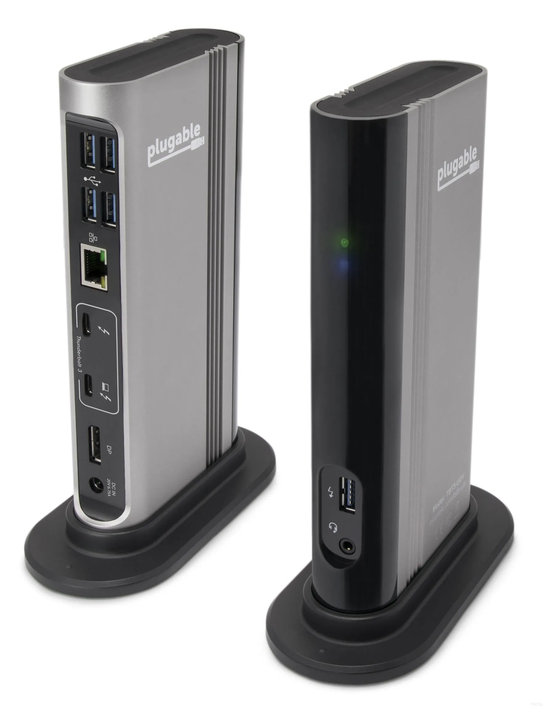 Plugable Thunderbolt™ 3 Dock with 60W Host Charging