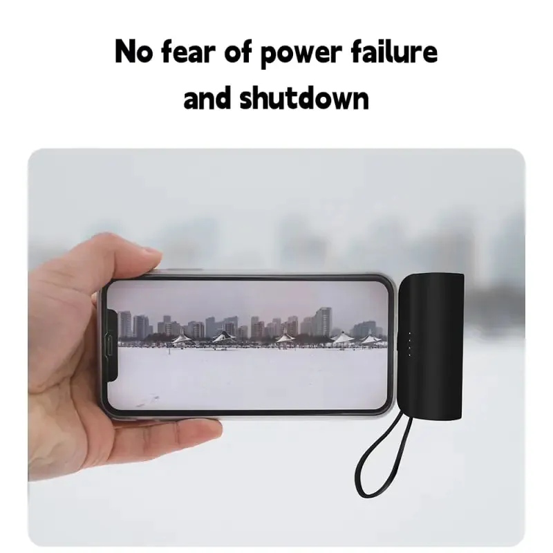 Portable Mini Power Bank Type C