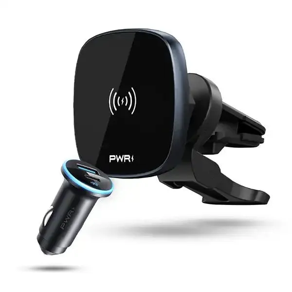 PowerGO - Magnetic Power Bank   Carmag Wireless Car Mount