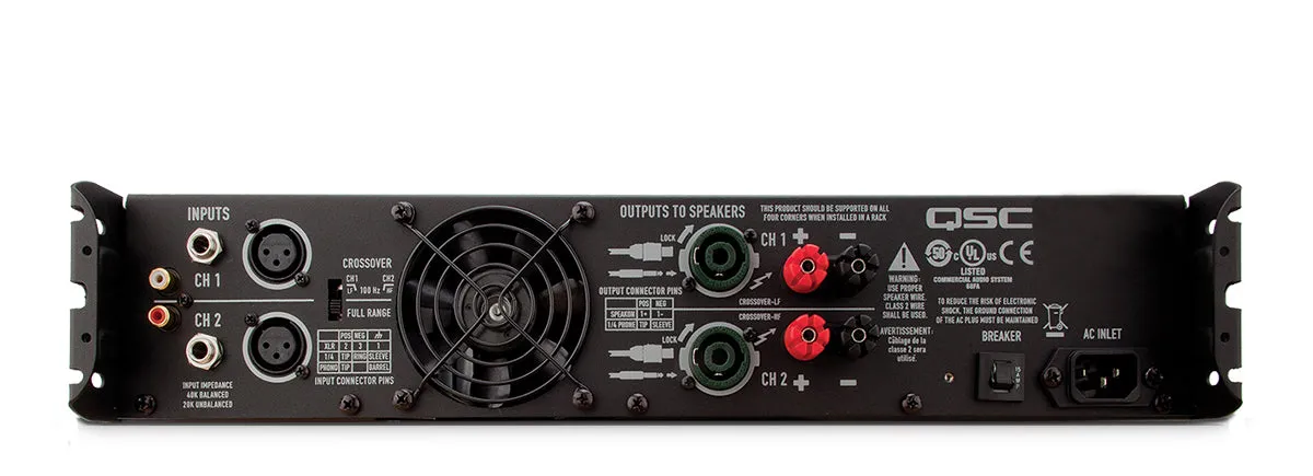 QSC GX3 425W 2-channel Power Amplifier