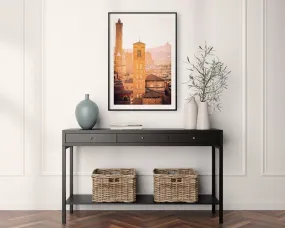 "Two Towers" | Italy Photography Print