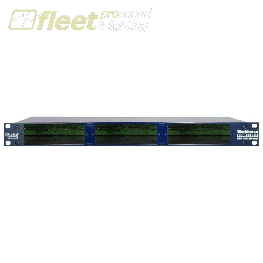 Radial POWERSTRIP 500 SERIES  3 SLOT POWER-RACK W/ PSU