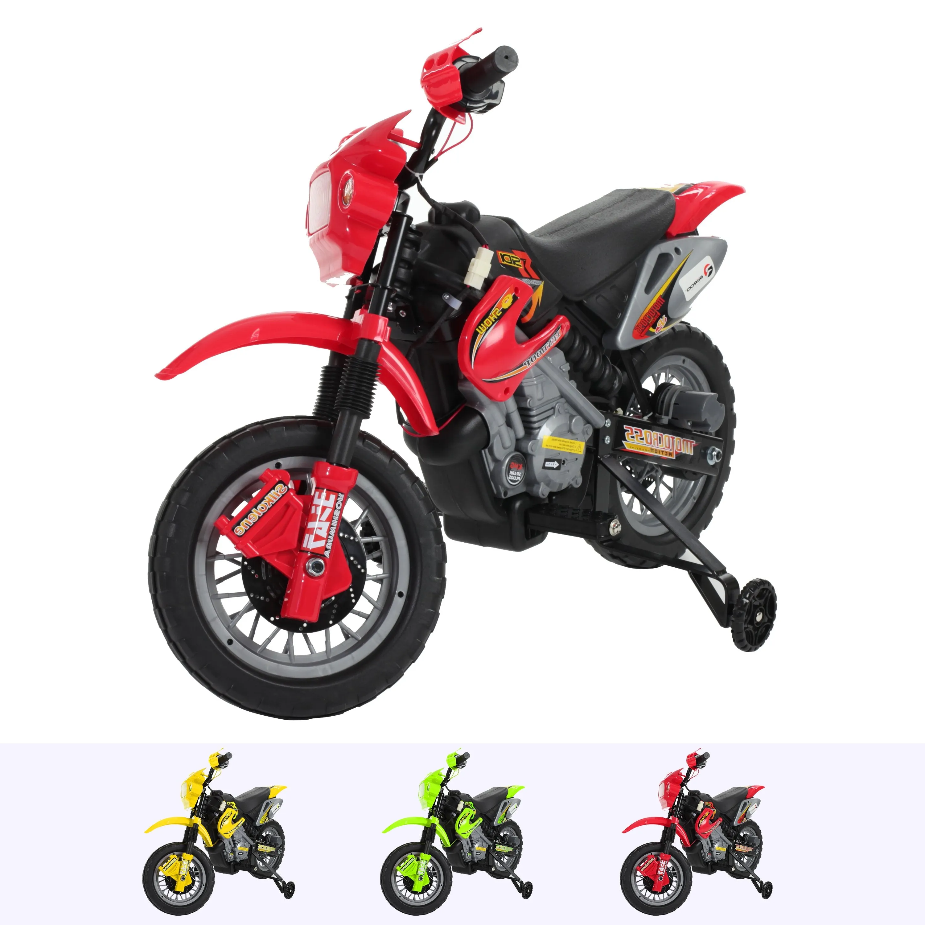 RiiRoo MXross MotorCross Ride on Motorbike 6V
