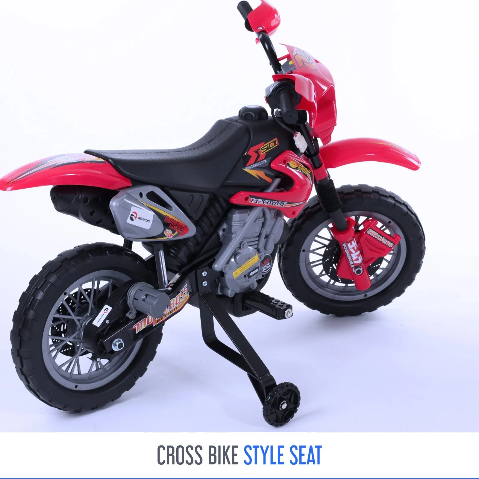 RiiRoo MXross MotorCross Ride on Motorbike 6V