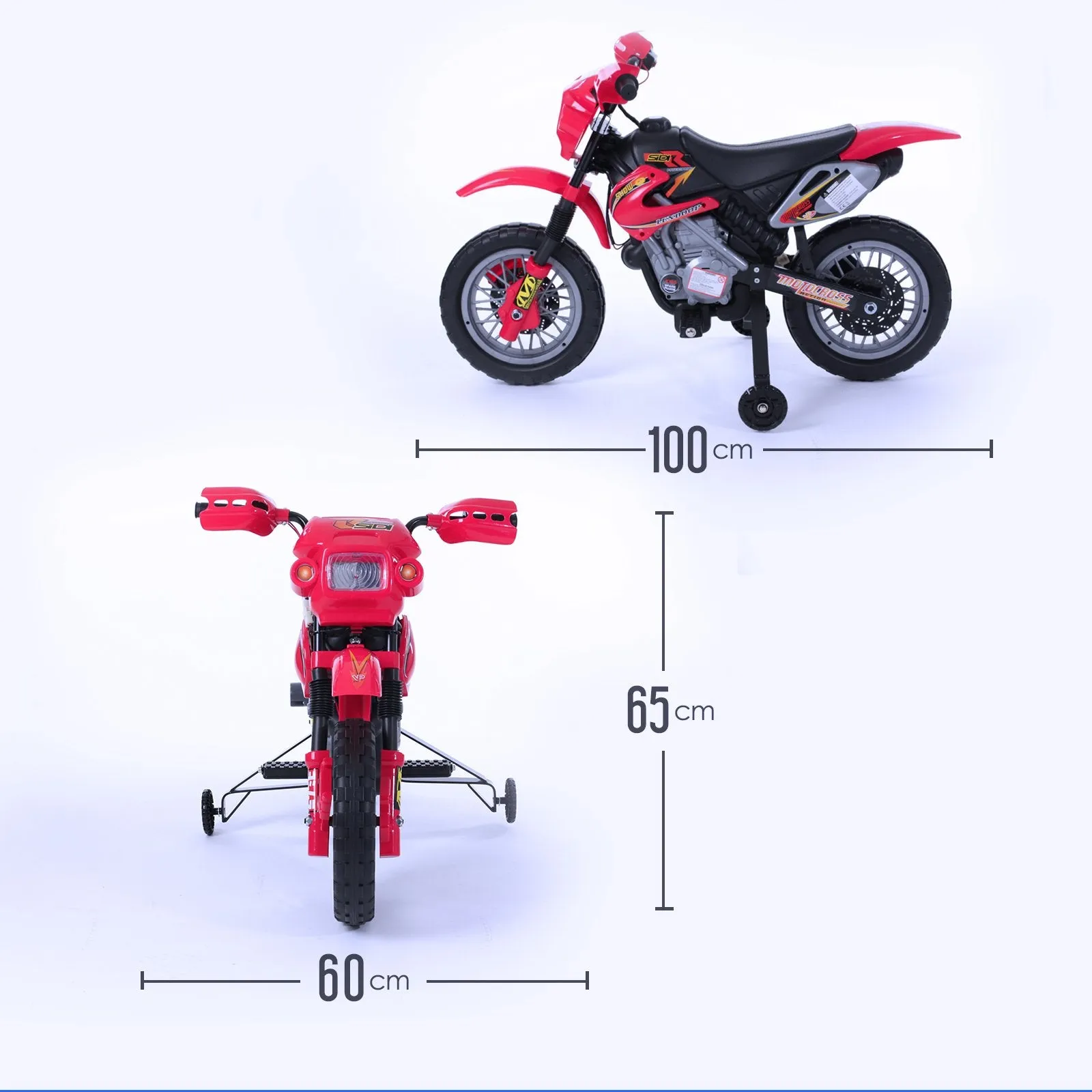 RiiRoo MXross MotorCross Ride on Motorbike 6V