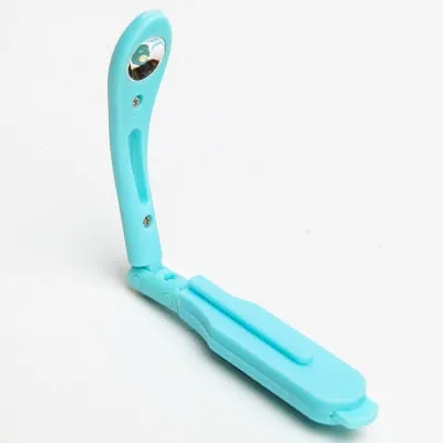 Sarah Wong Mini Portable LED Reading Lamp Energy-saving Travel Bedroom Night Light Book Bright Light with Clip Folder of Lights Flexible