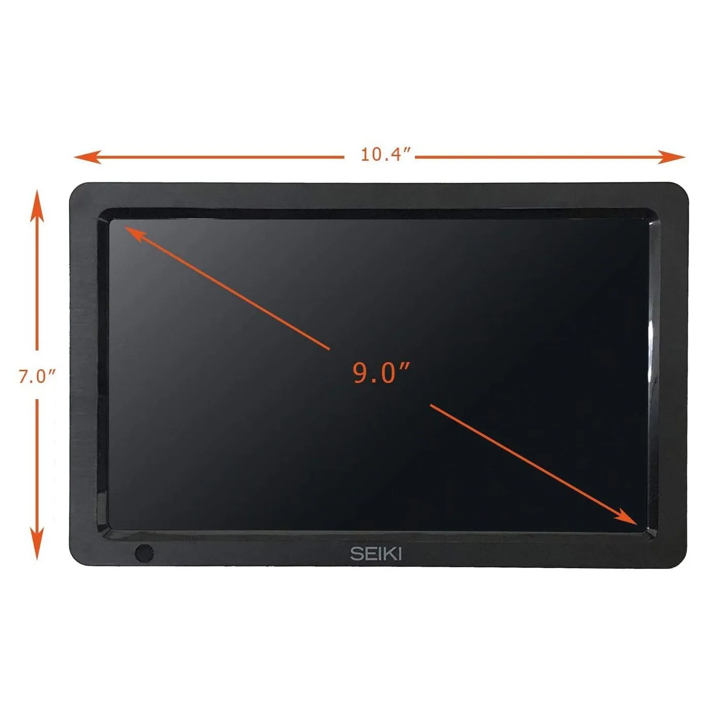 Seiki SC-9SS840N 9" Portable Widescreen LCD TV with Detachable Antennas