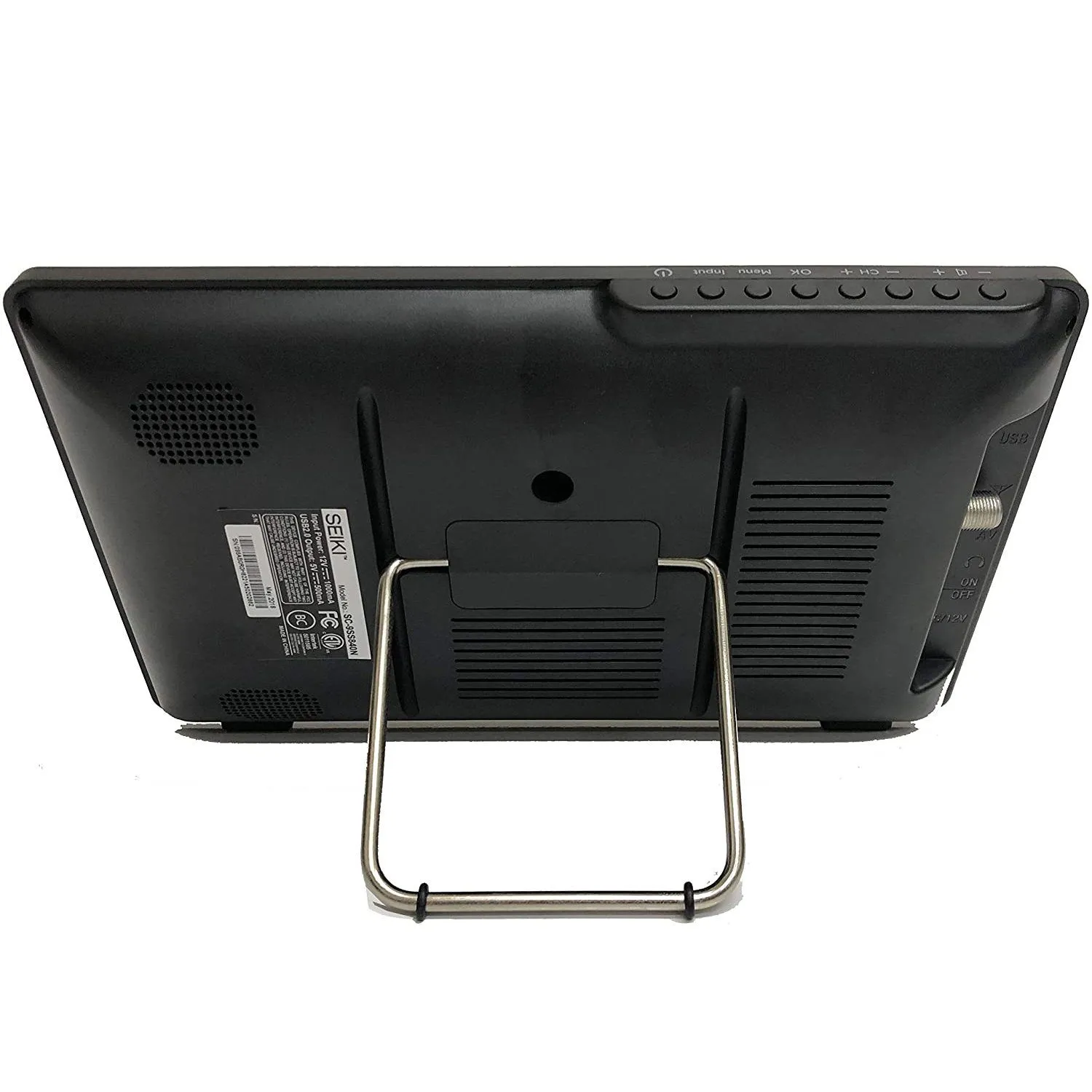 Seiki SC-9SS840N 9" Portable Widescreen LCD TV with Detachable Antennas