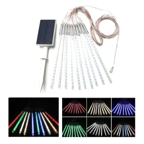 Solar Meteor Light in Colour Red, Green and Blue Solar Lighting Direct
