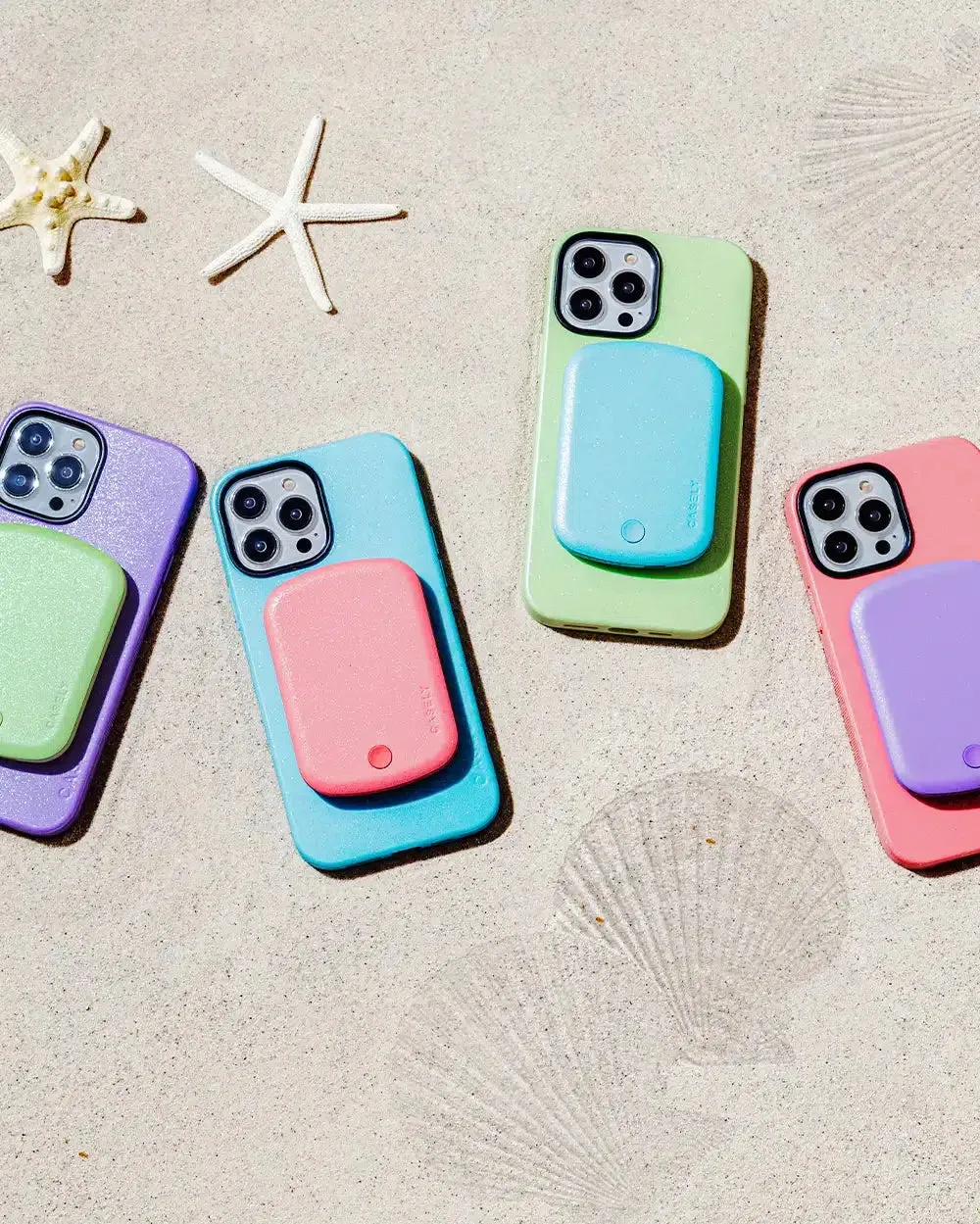 Starfish Wishes | Coral Pink Shimmer Power Pod