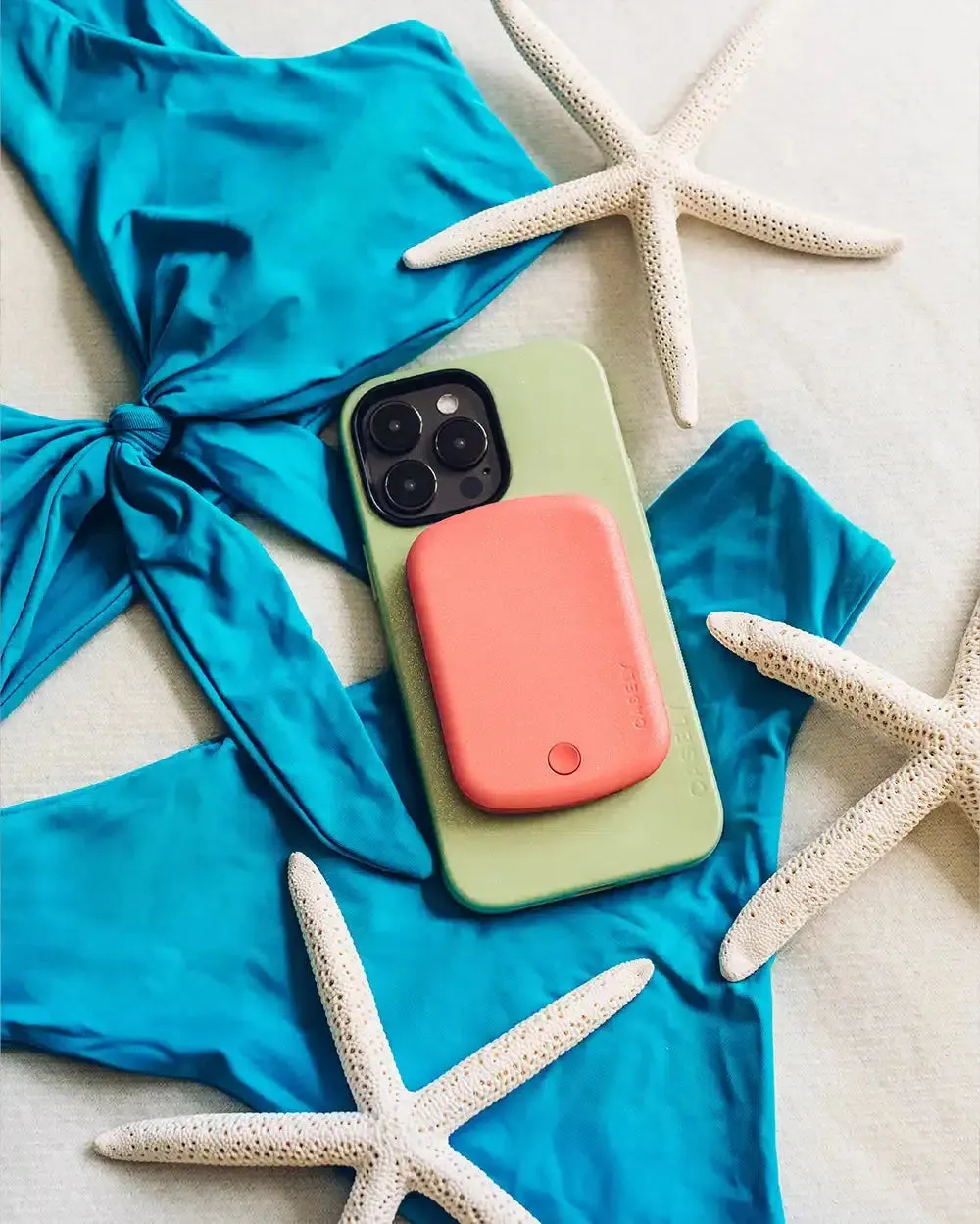Starfish Wishes | Coral Pink Shimmer Power Pod